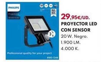 BricoCentro Proyector led con sensor oferta