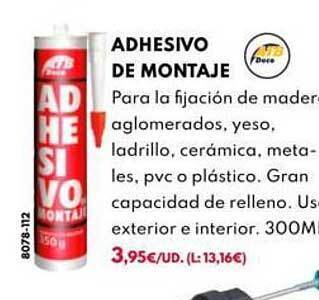 BricoCentro Adhesivo de montaje oferta