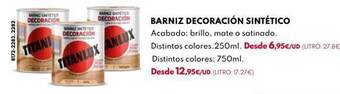 BricoCentro Barniz decoración sintético oferta