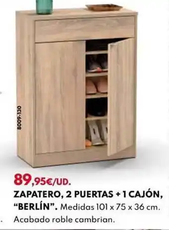 BricoCentro Zapatero, 2 puertas + 1 cajón oferta