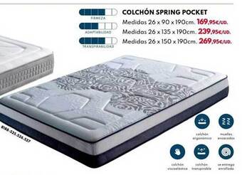 BricoCentro Colchón spring pocket oferta