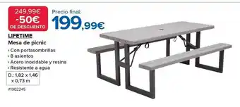 Costco Lifetime mesa de picnic oferta
