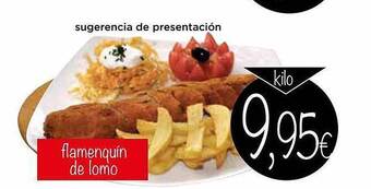 Supermercados Piedra Flamenquín de lomo oferta