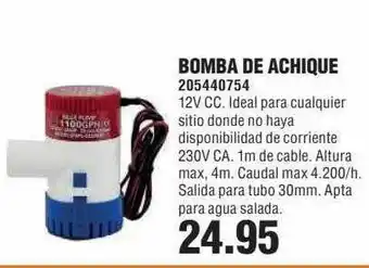 Coinfer Bomba de achique oferta