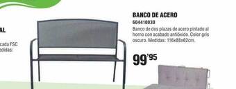 Coinfer Banco de acero oferta