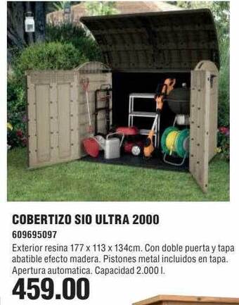 Coinfer Cobertizo sio ultra 2000 oferta