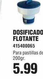 Dosificador flotante