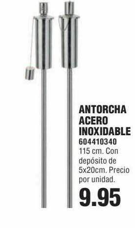 Coinfer Antorcha acero inoxidable oferta