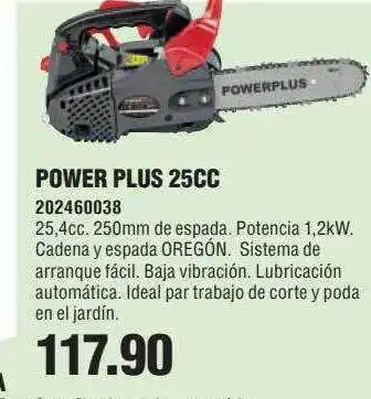 Power plus 25cc