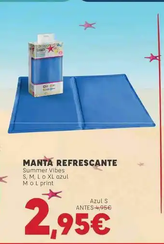 Kiwoko Manta Refrescante Summer Vibes S M L O Xl Azul M O L Print oferta