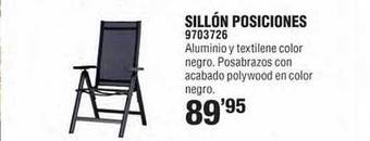 Optimus Sillón posiciones oferta