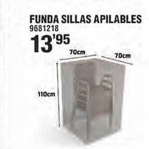 Optimus Funda sillas apilables oferta