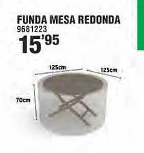 Optimus Funda mesa redonda oferta