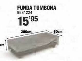 Optimus Funda tumbona oferta