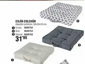 Optimus Cojín colchón oferta