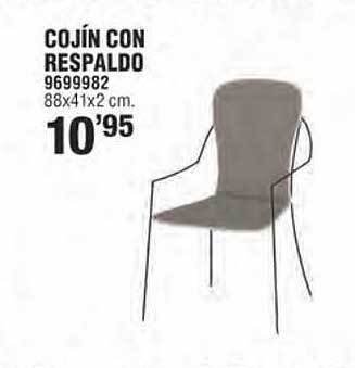 Optimus Cojín con respaldo oferta