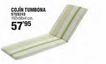 Optimus Cojín tumbona oferta