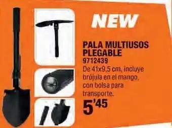 Optimus Pala multiusos plegable oferta