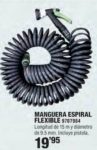 Optimus Manguera espiral flexible oferta