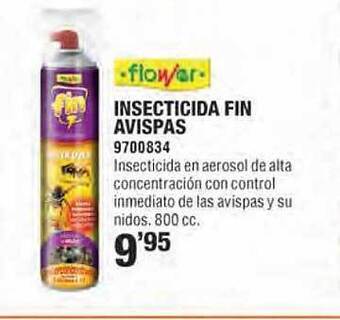 Optimus Flower insecticida fin avispas oferta