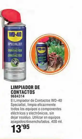 Optimus Limpiador de contactos oferta