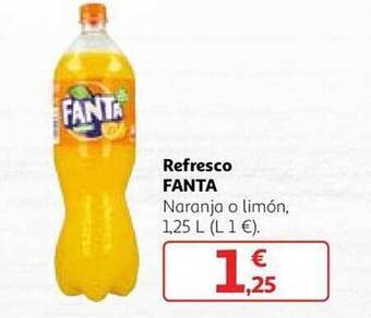 Alcampo Refresco fanta oferta