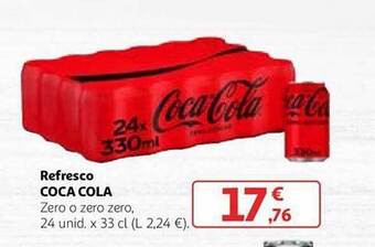 Alcampo Refresco coca cola oferta