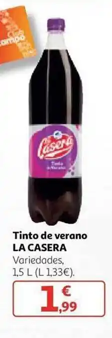 Alcampo Tinto de verano la casera variedades oferta