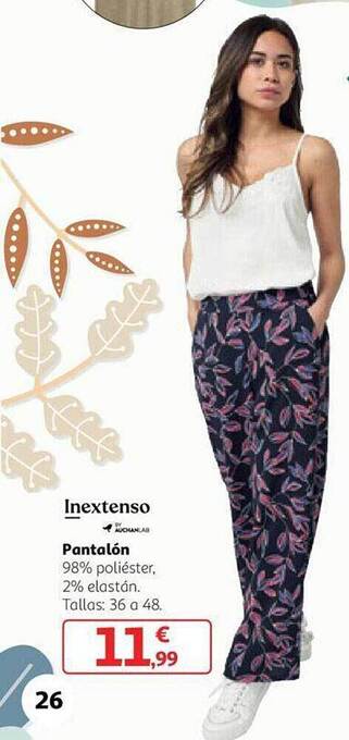 Alcampo Inextenso pantalón oferta