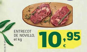 HiperDino Entrecot de novillo oferta
