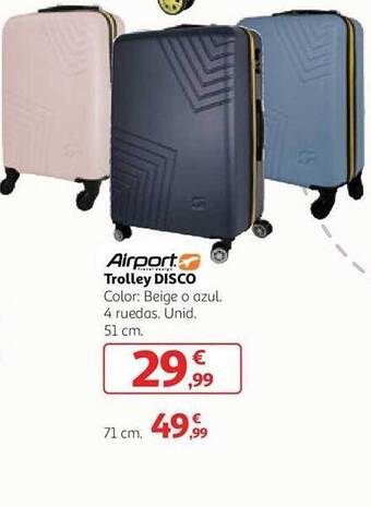 Alcampo Airport trolley disco oferta