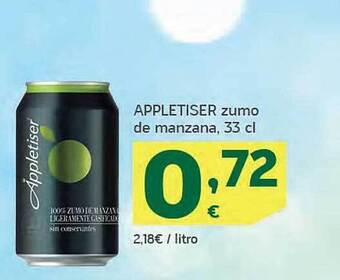 HiperDino Appletiser zumo de manzana oferta