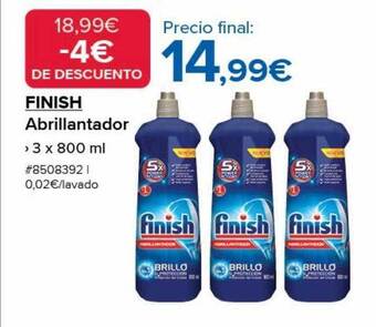 Costco Finish abrillantador oferta