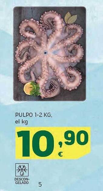 HiperDino Pulpo oferta