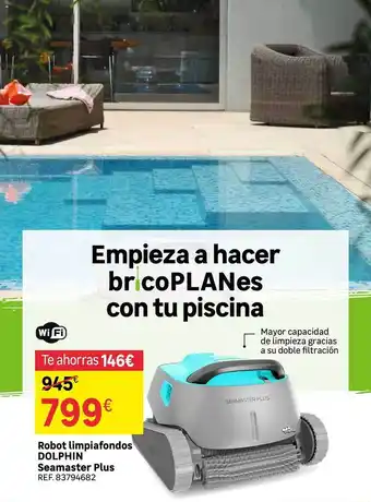 Leroy Merlin Robot limpiafondos dolphin seamaster plus oferta