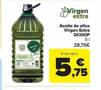 Carrefour Aceite de oliva virgen extra dcoop oferta