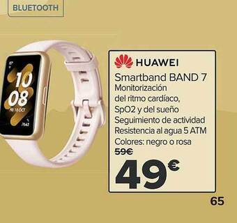Carrefour Huawei smartband band 7 oferta
