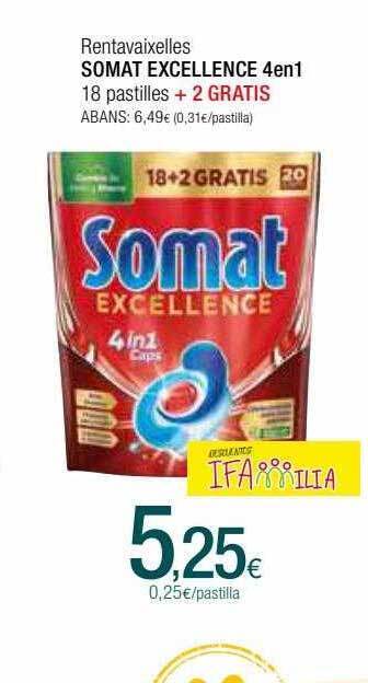 Condis Rentavaixelles somat excellence 4en1 oferta