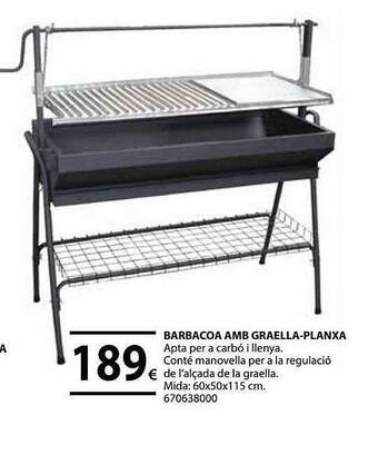 Fes Més Barbacoa amb graella-planxa oferta