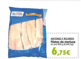 Hiper Usera Antonio y ricardo filetes de merluza oferta