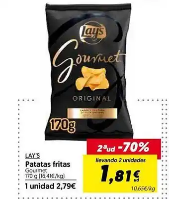 Hiper Usera 2a ud -70% lay's patatas fritas oferta