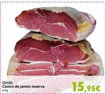 Hiper Usera España centro de jamón reserva oferta