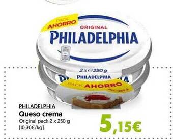 Hiper Usera Philadelphia queso crema oferta