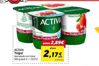 Hiper Usera Activia yogur oferta