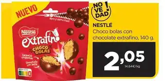 Alimerka Nestlé choco bolas con chocolate extrafino oferta