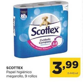 Alimerka Scottex papel higiénico megarollo oferta