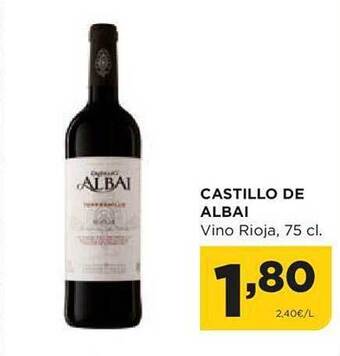 Alimerka Castillo de albai vino rioja oferta