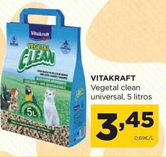 Alimerka Vitakraft vegetal clean universal oferta