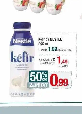 Condis 50% dte 2a unidat kéfir de nestlé oferta