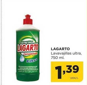 Alimerka Lagarto lavavajillas ultra oferta